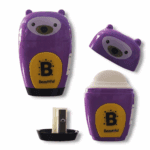 Taille-crayon et gomme Lovely Bear