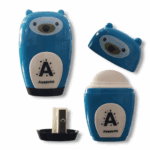 Taille-crayon et gomme Lovely Bear