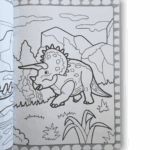 megatastic colouring — dinosaurs (carnet d’activités avec autocollants)