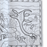 megatastic colouring — dinosaurs (carnet d’activités avec autocollants)