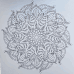 carnet de coloriage mandala a4 — 30 pages
