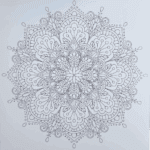 carnet de coloriage mandala a4 — 30 pages