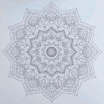 carnet de coloriage mandala a4 — 30 pages