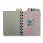 bloc notes stitch — design illustré avec onglet marque page