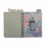 bloc notes stitch — design illustré avec onglet marque page