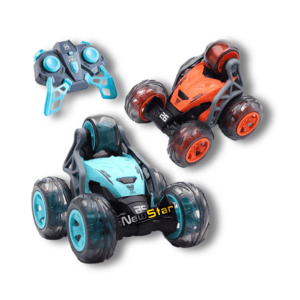 voiture stunt télécommandée 360° — flips & led