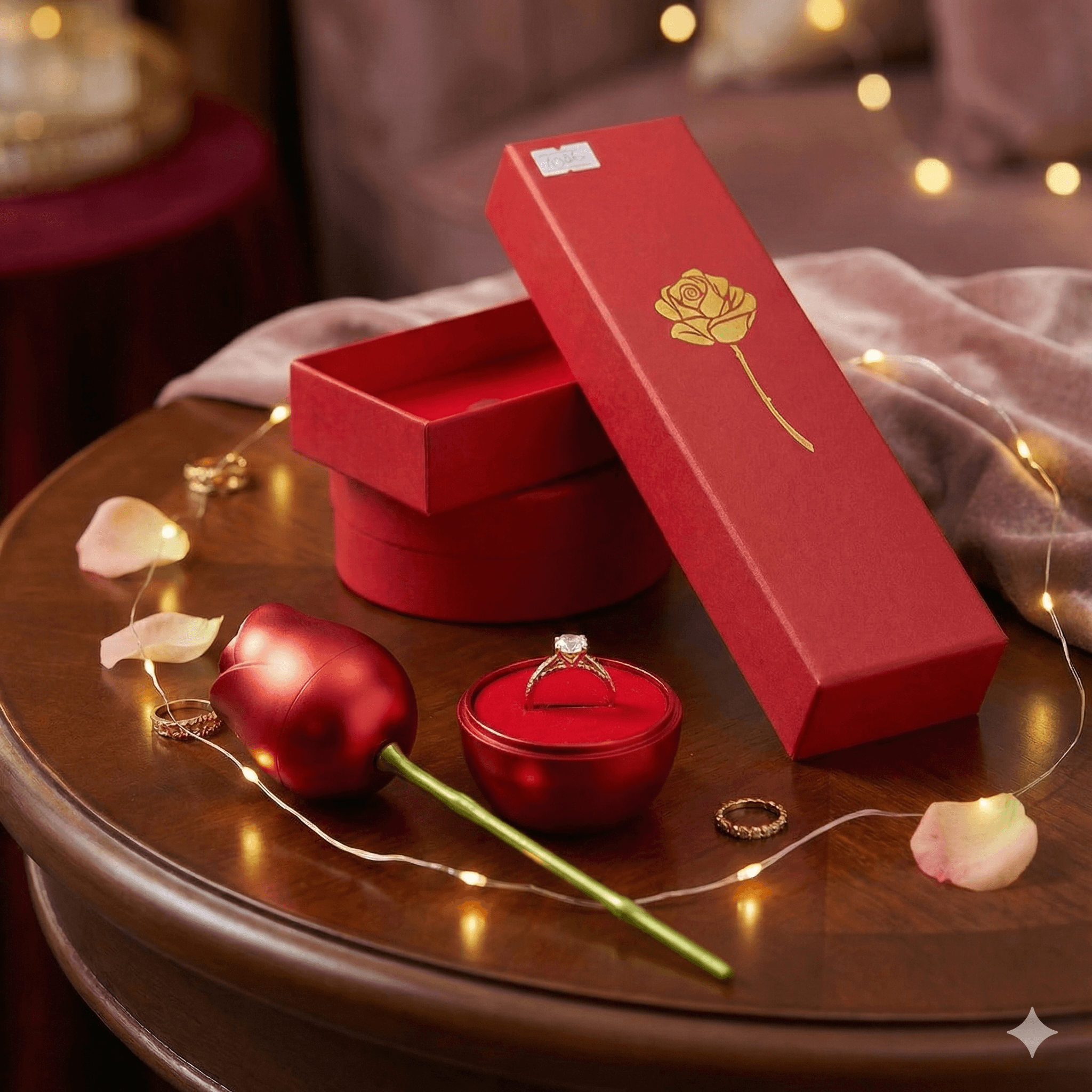 rose métal « ring reveal »