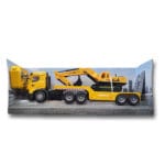 camion porte char rc 2.4ghz avec pelleteuse