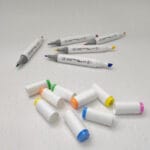 marqueurs acryliques kalino double tête – set 60 couleurs