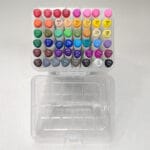 marqueurs acryliques kalino double tête – set 48 couleurs