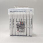 marqueurs acryliques kalino double tête – set 48 couleurs