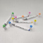 marqueurs acryliques kalino double tête – set 60 couleurs