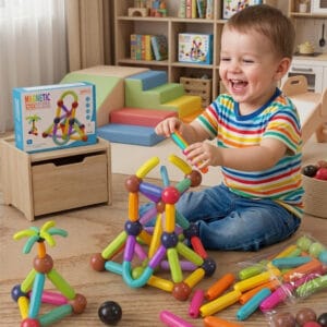 jeu de construction magnétique 36 pièces (magnetic stick)