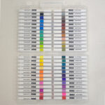 stylos feutres acryliques kalino – set 48 couleurs
