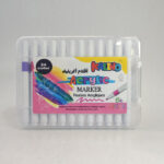 stylos feutres acryliques kalino – set 24 couleurs (pointe 3,5 mm)