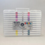 stylos feutres acryliques kalino – set 48 couleurs